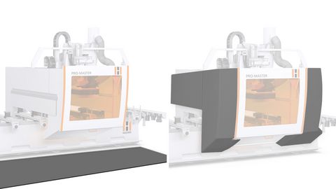 3-field foot mats or safety bumpers for highly efficient pendular processing 3-field foot mats or safety bumpers